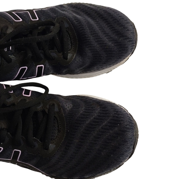 ASICS Women's Gel-Nimbus 22 Running Shoes Black Purple Sneakers Size 9 - Picture 5 of 9